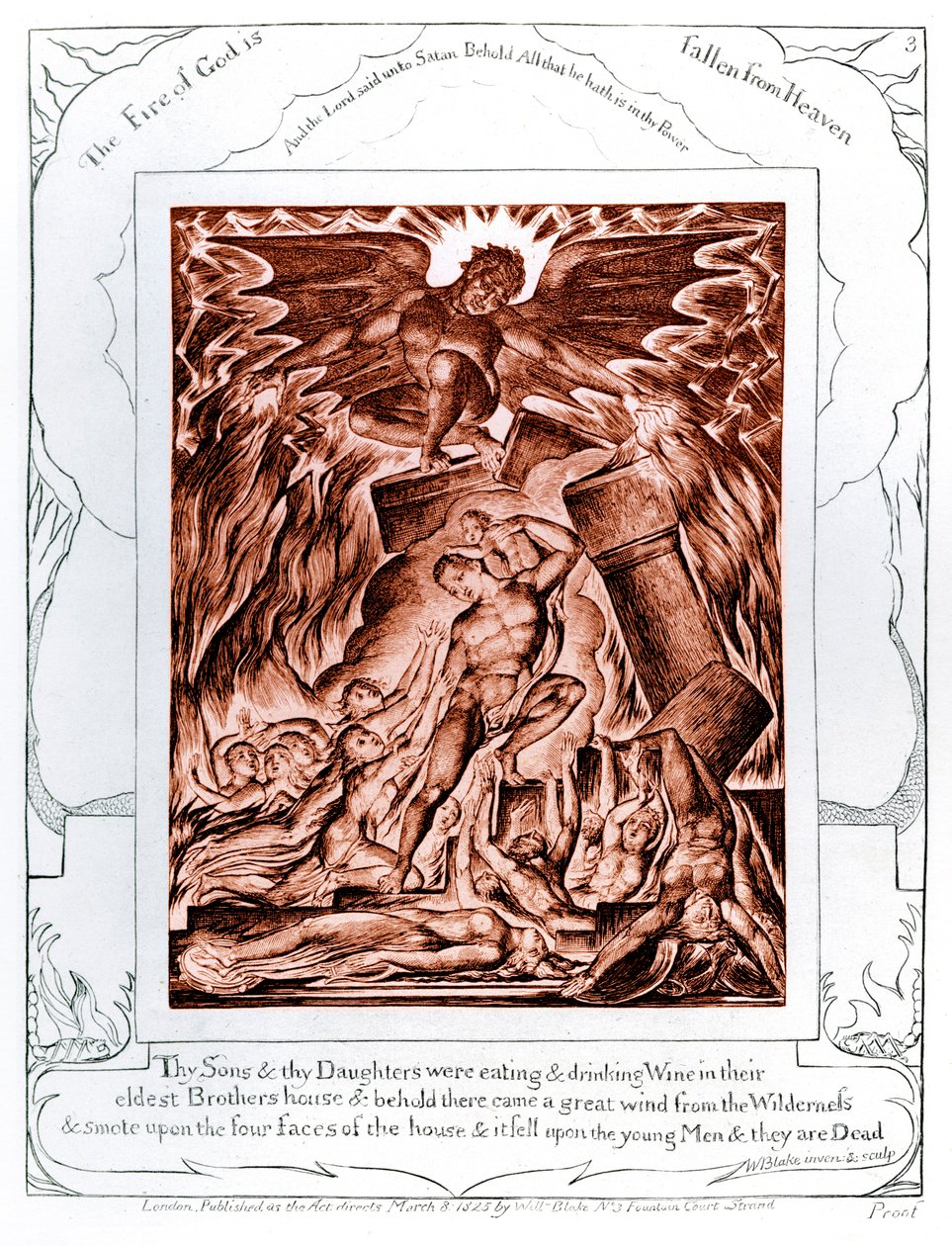 William Blaken Job-kuvitukset tekijältä William Blake
