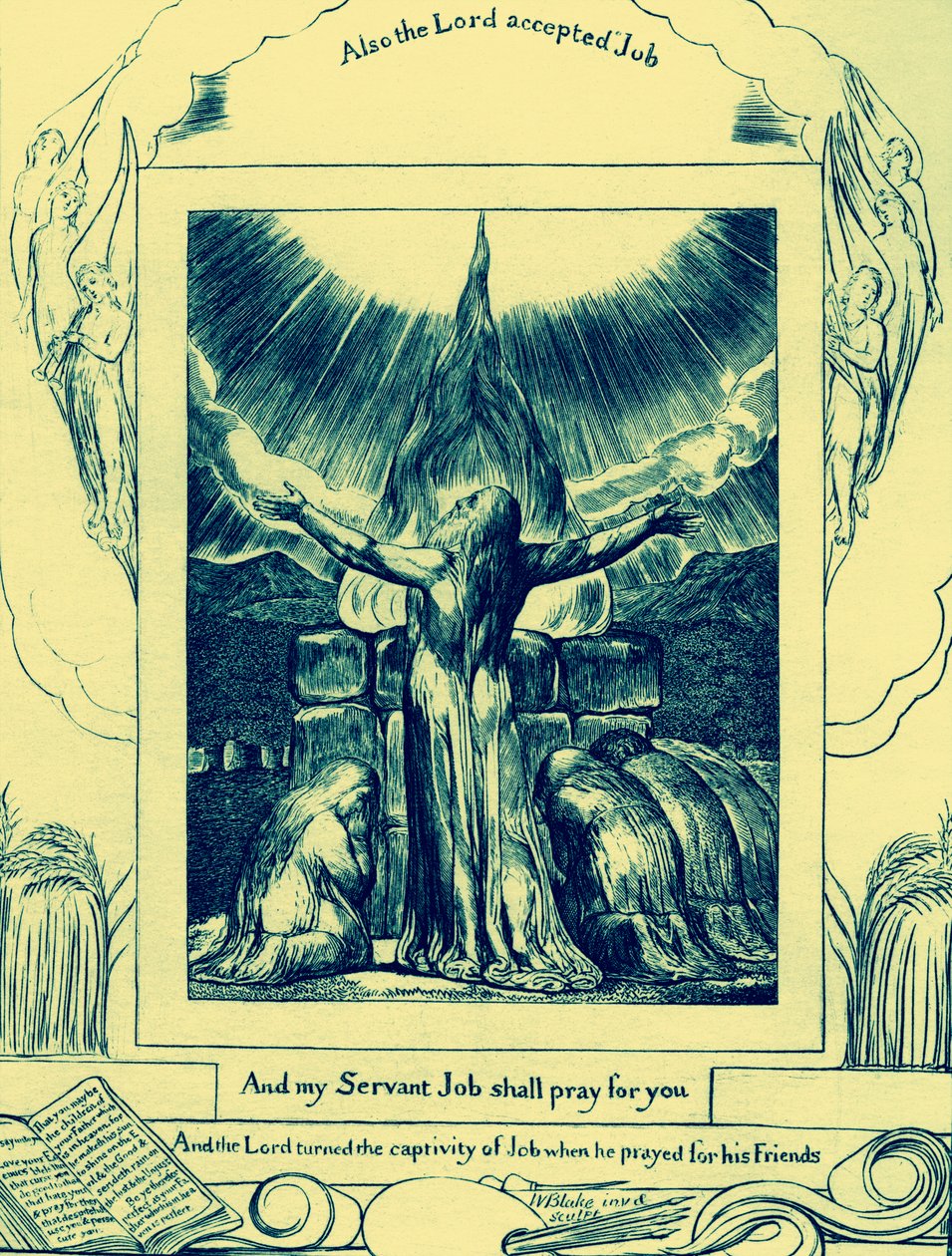William Blaken Job-kuvitukset tekijältä William Blake