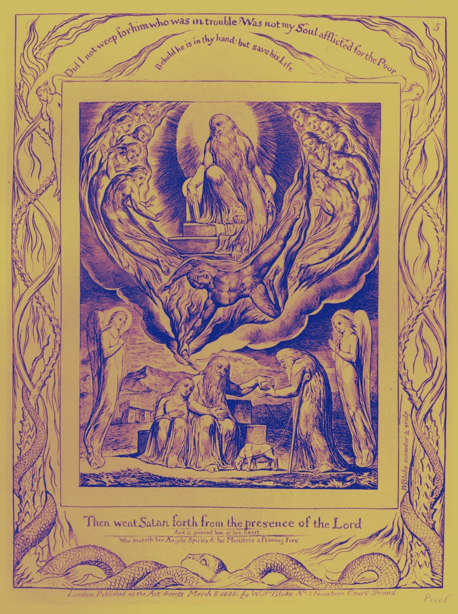 William Blaken Job-kuvitukset tekijältä William Blake