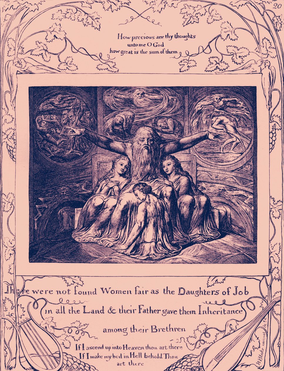 William Blaken Job-kuvitukset tekijältä William Blake