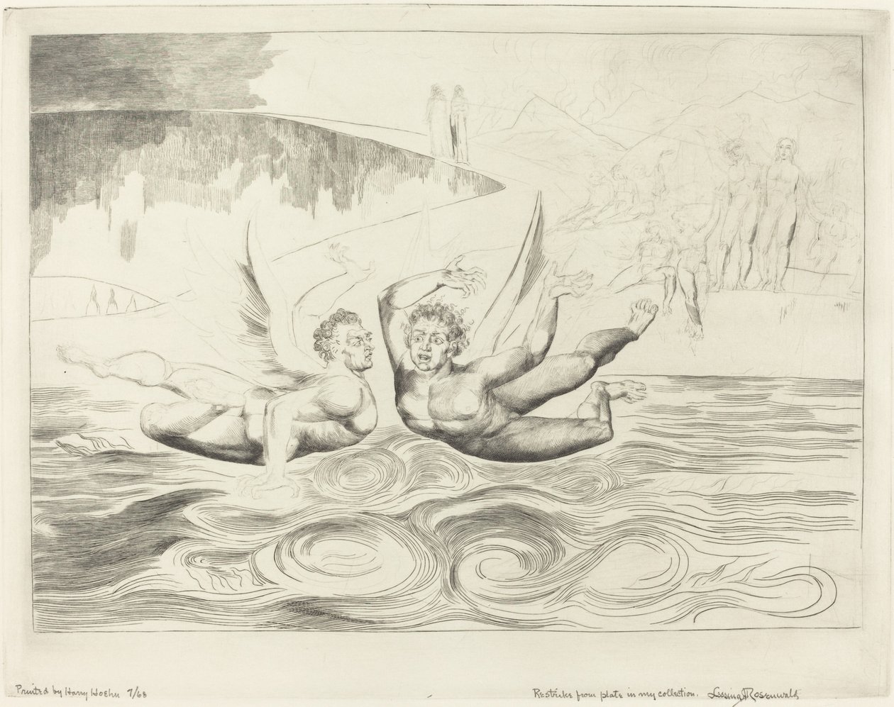Korruptoituneiden virkamiesten piiri; Paholaiset pilkkaavat toisiaan tekijältä William Blake