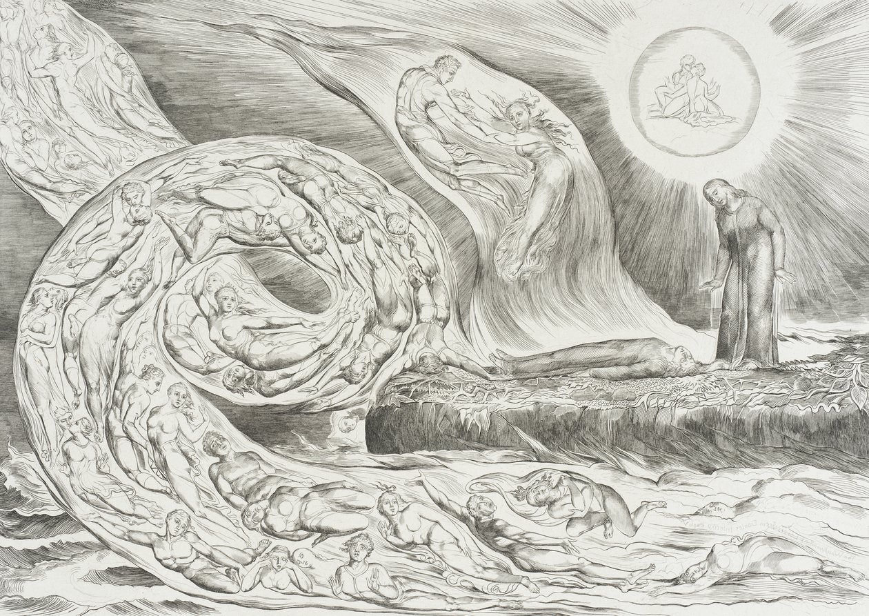 Hekumallisten piiri: Paolo ja Francesca tekijältä William Blake