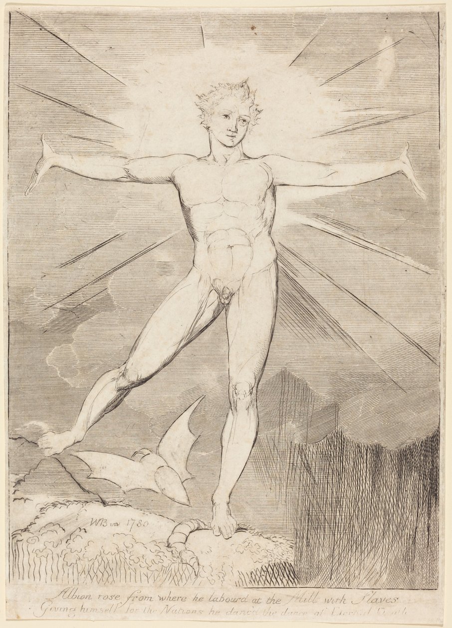 Albionin tanssi (Iloinen päivä) tekijältä William Blake