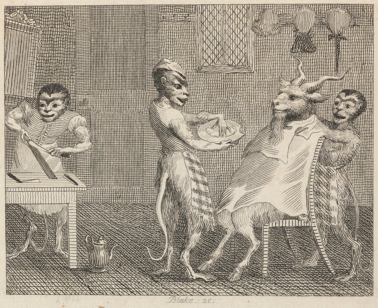 Vuohi ilman partaa tekijältä William Blake