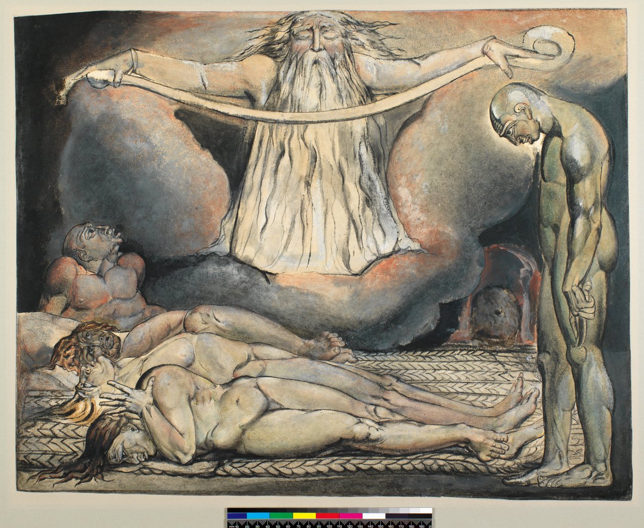 Lazarin talo, 1795 tekijältä William Blake