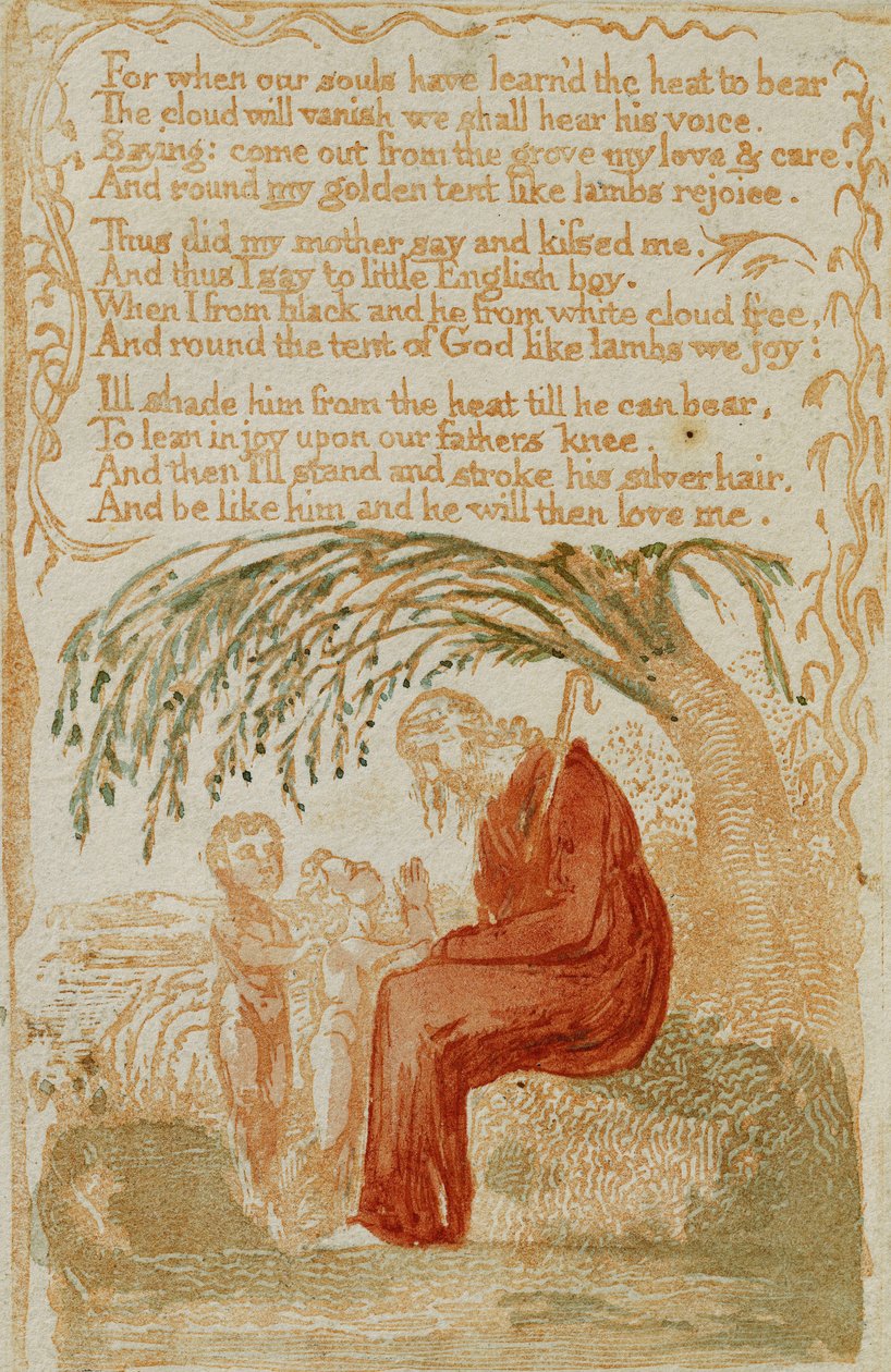 Pieni musta poika, Songs of Innocencesta tekijältä William Blake