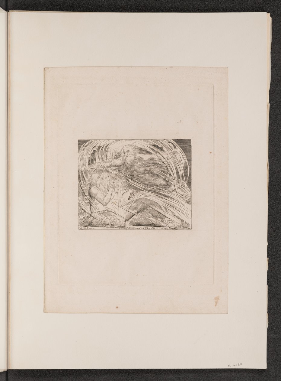 Herra vastaa Jobille pyörteestä tekijältä William Blake