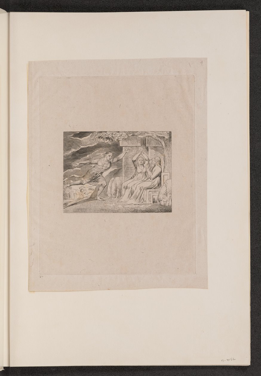 Els missatgers expliquen a Job les seves desgràcies finlandesos tekijältä William Blake