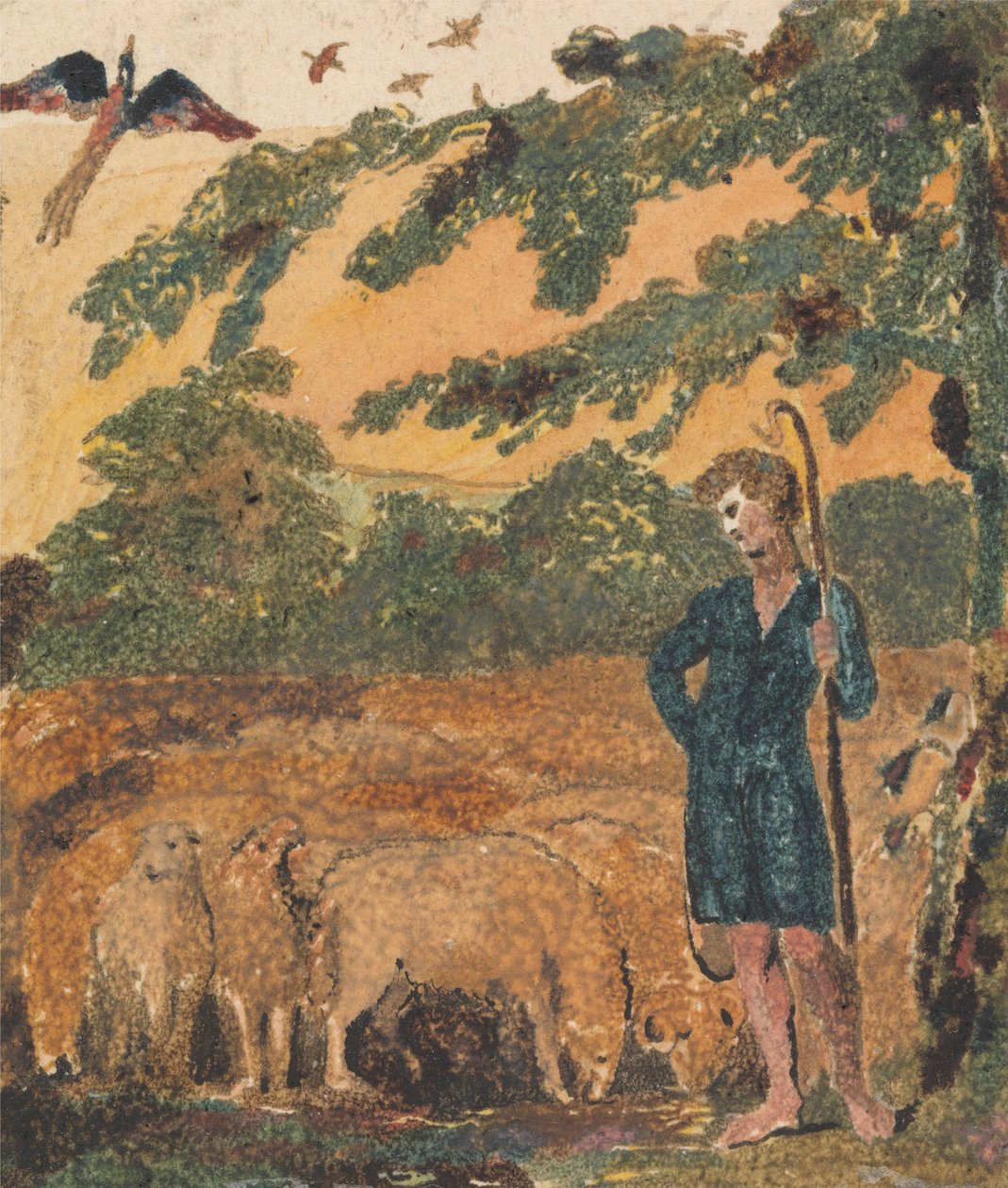 Der Hirte, aus Songs of Innocence tekijältä William Blake