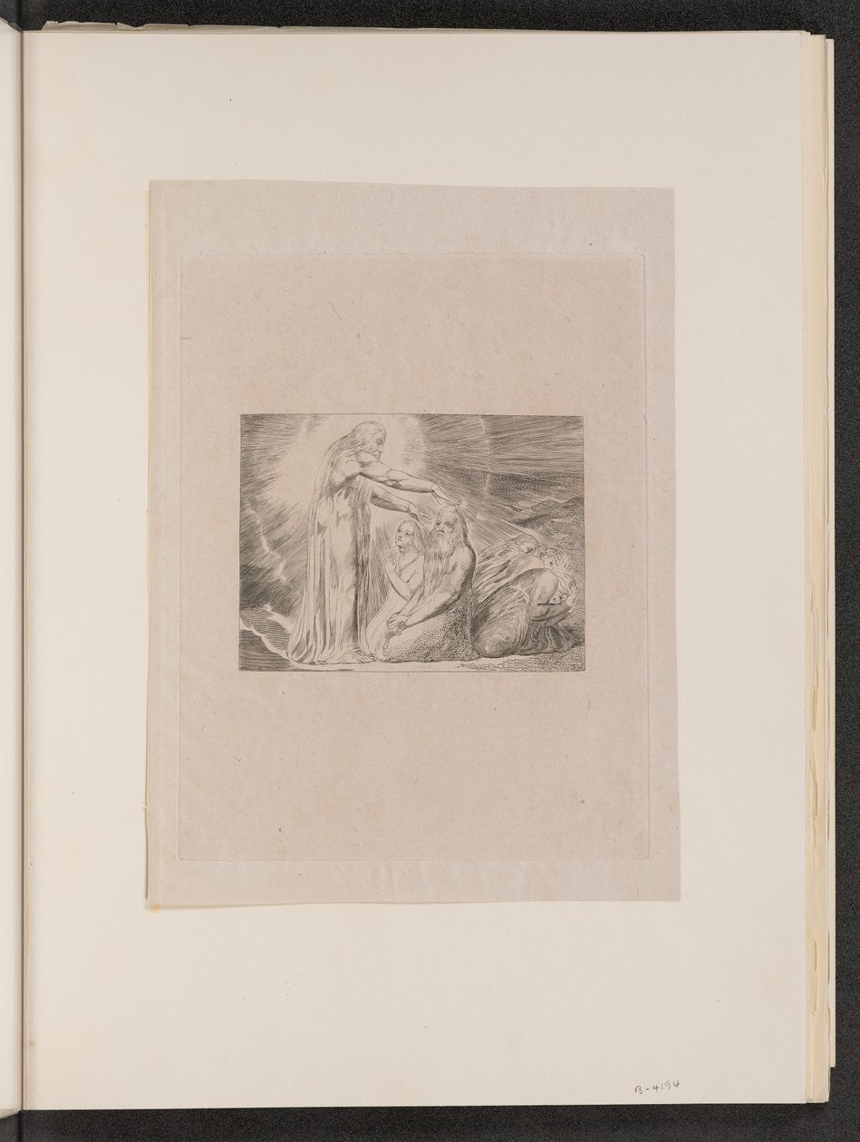 Kristuksen näky, 1825. tekijältä William Blake