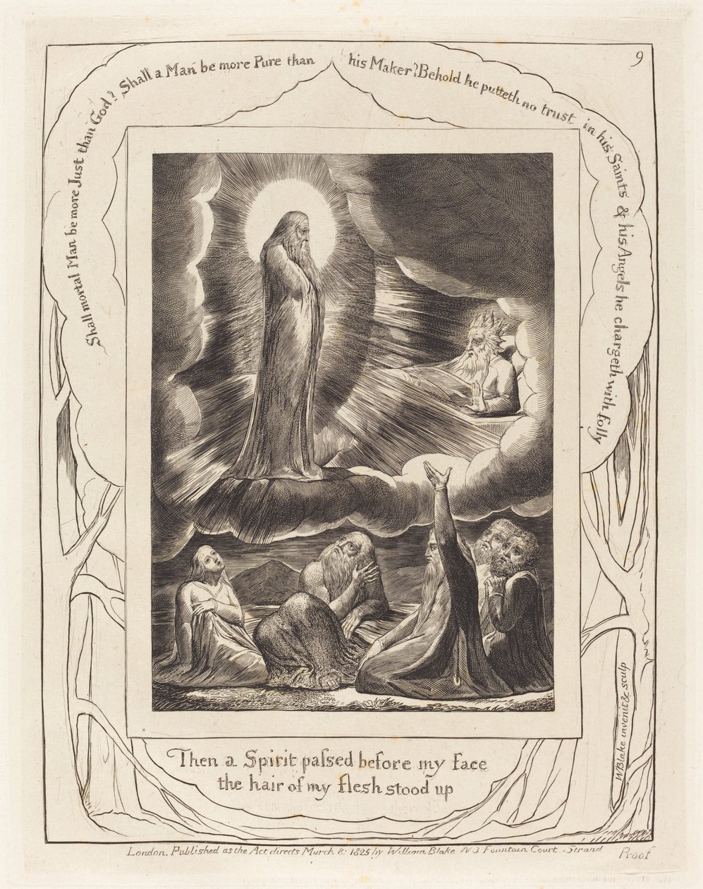 Elifaksen näky tekijältä William Blake