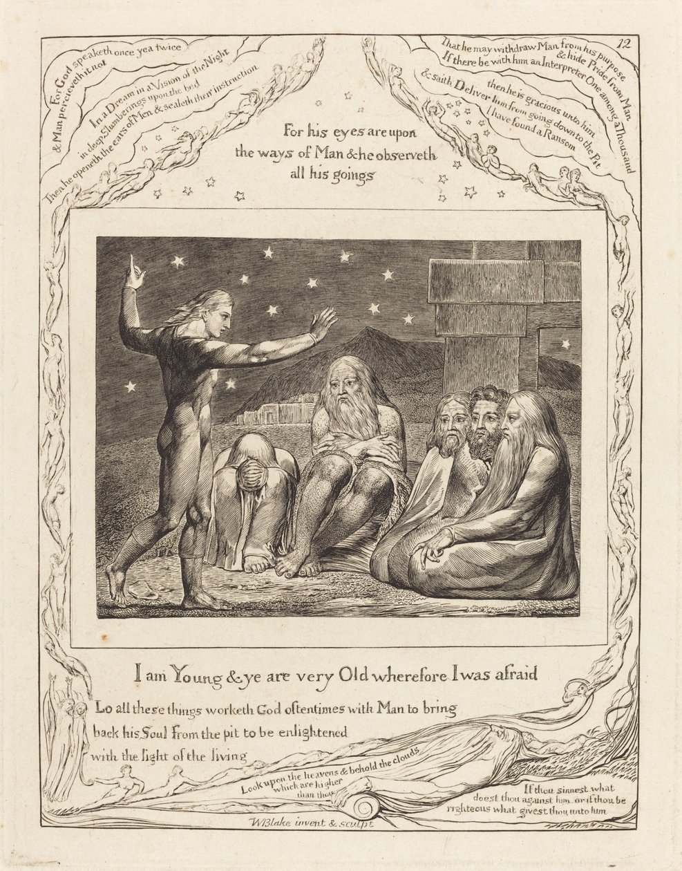 Elihun viha tekijältä William Blake