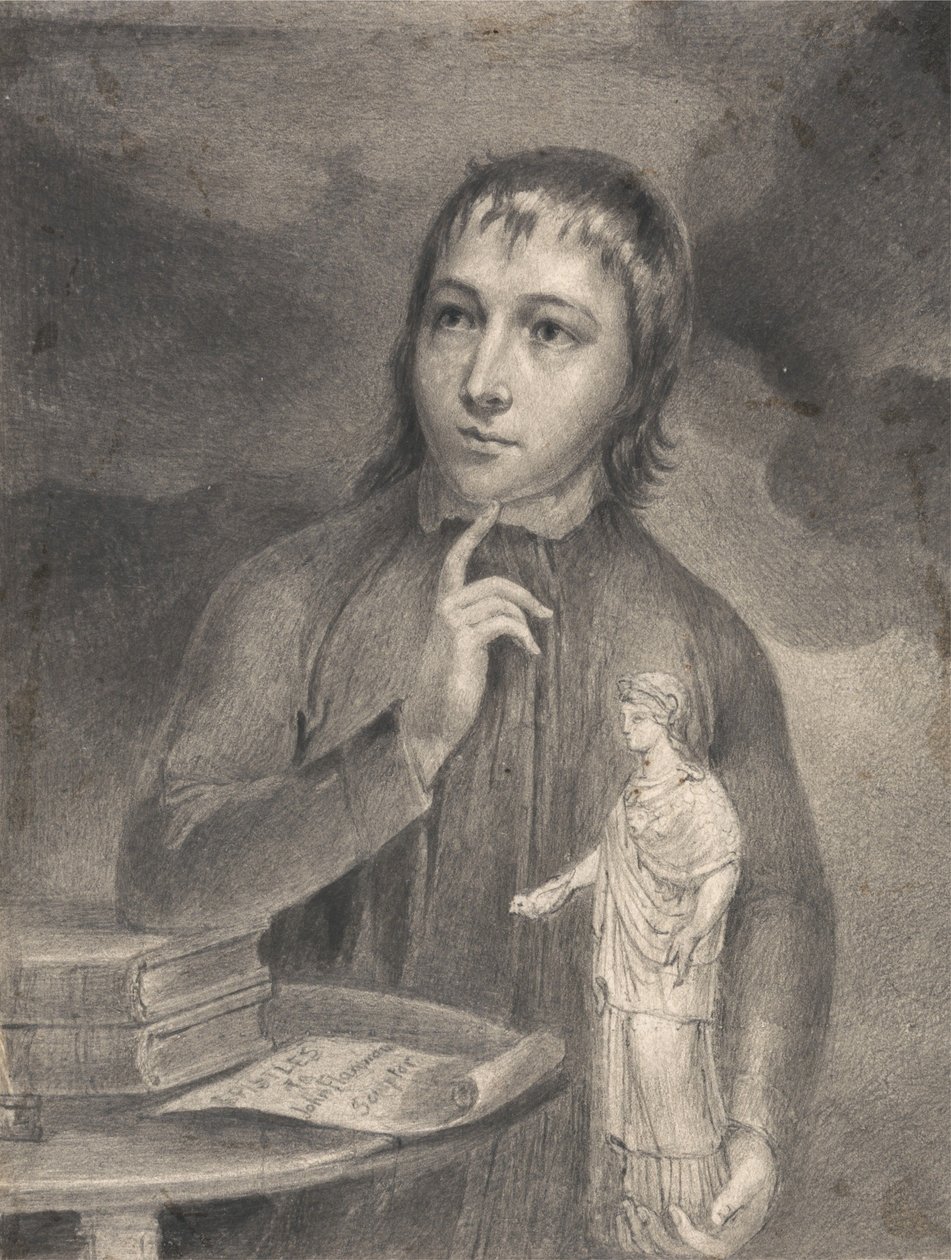 Thomas Alphonso Hayley, puolivartalopiirros tekijältä William Blake