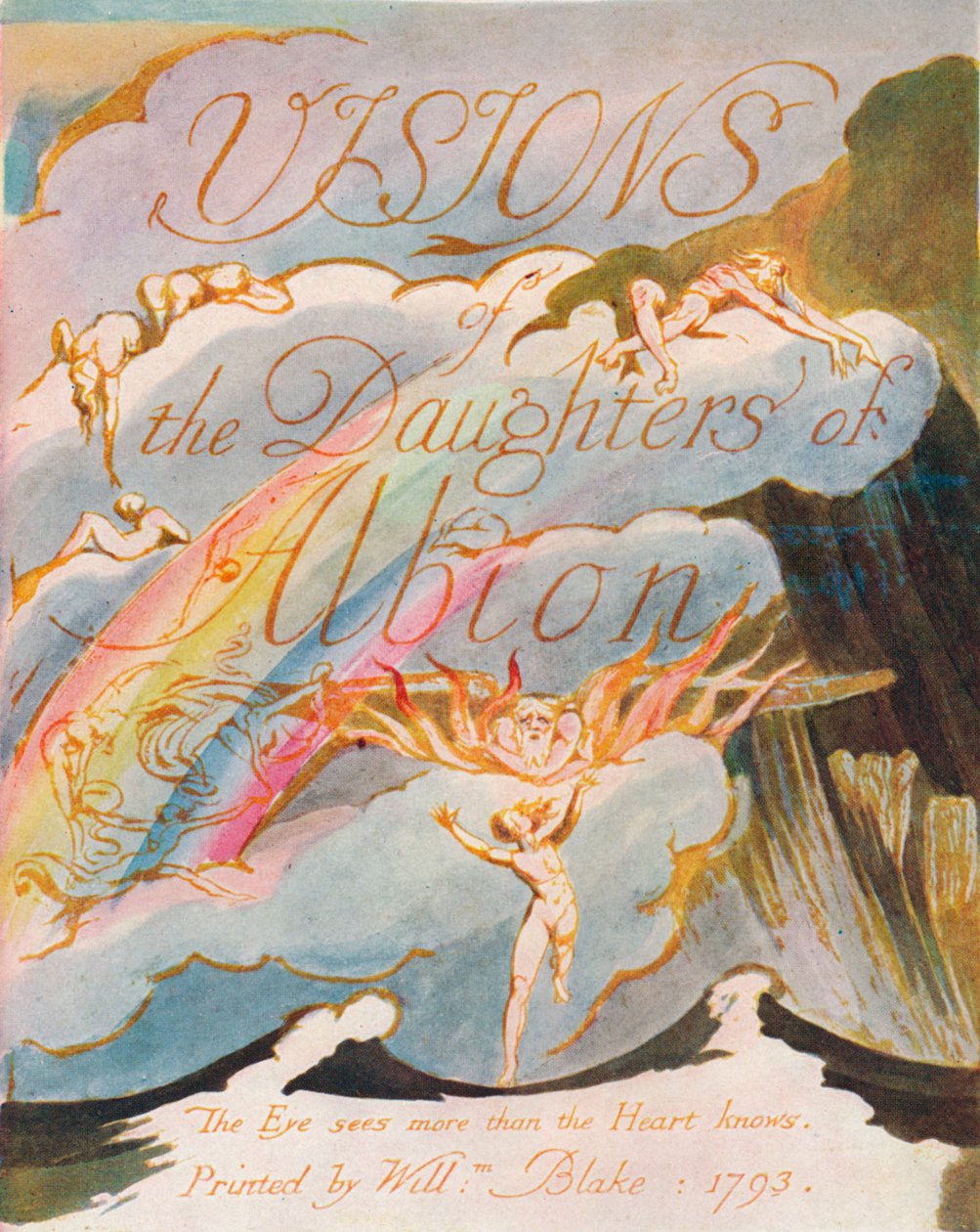 Näyt Albionin tyttäreistä, 1793 tekijältä William Blake