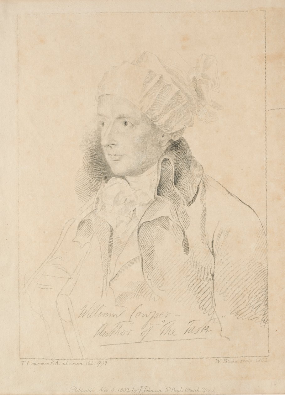 William Cowper tekijältä William Blake