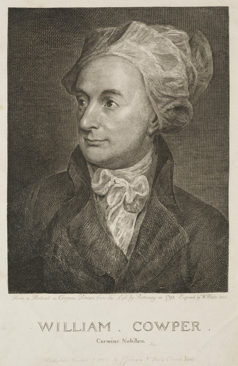 William Cowper, 1802. tekijältä William Blake