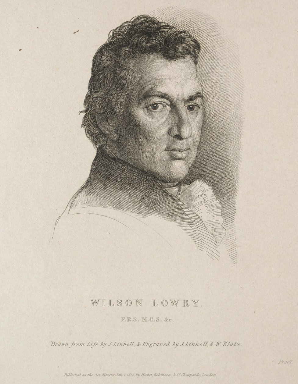 Wilson Lowry, 1825. tekijältä William Blake