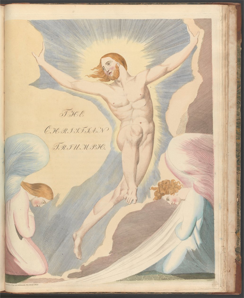 Youngin yön ajatukset, Sivu 65, Neljäs yö, Kristillinen voitto. tekijältä William Blake