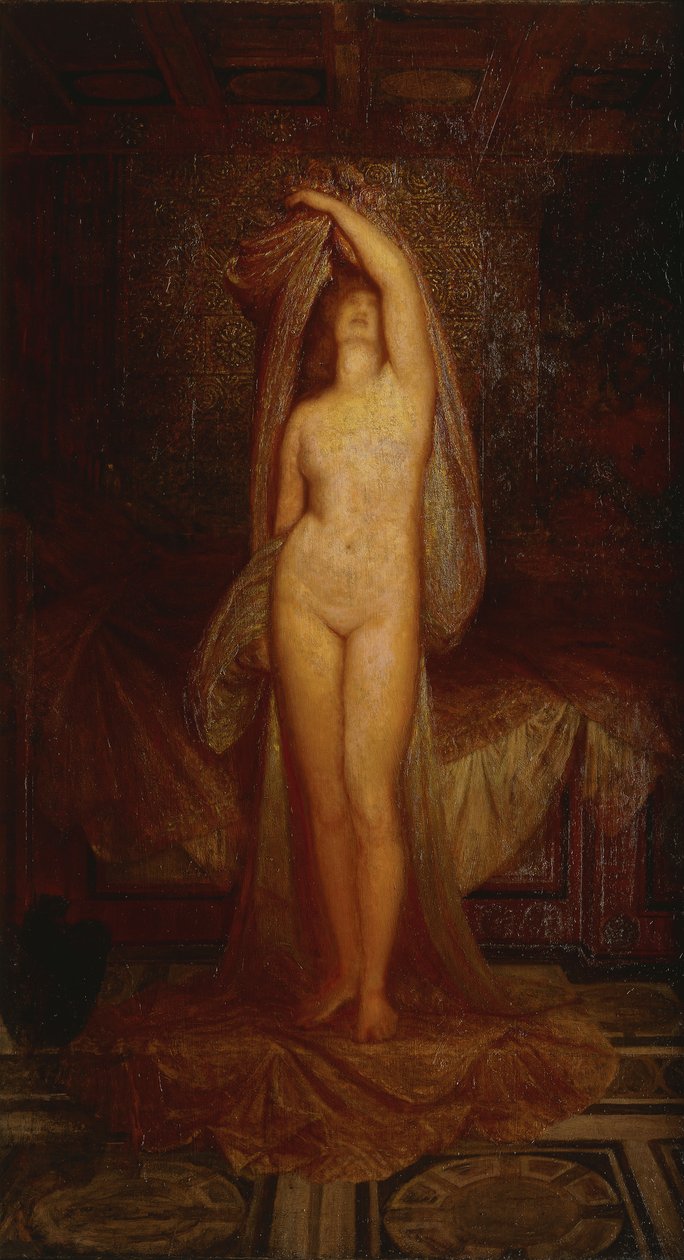 Allegorinen naishahmo, tekijältä William Blake Richmond