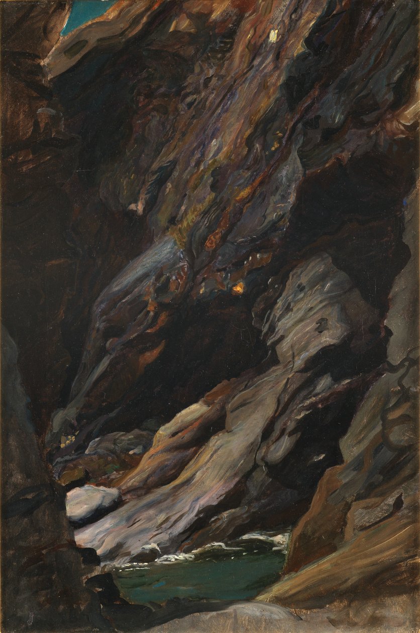 Rocks Tintagelissa tekijältä William Blake Richmond