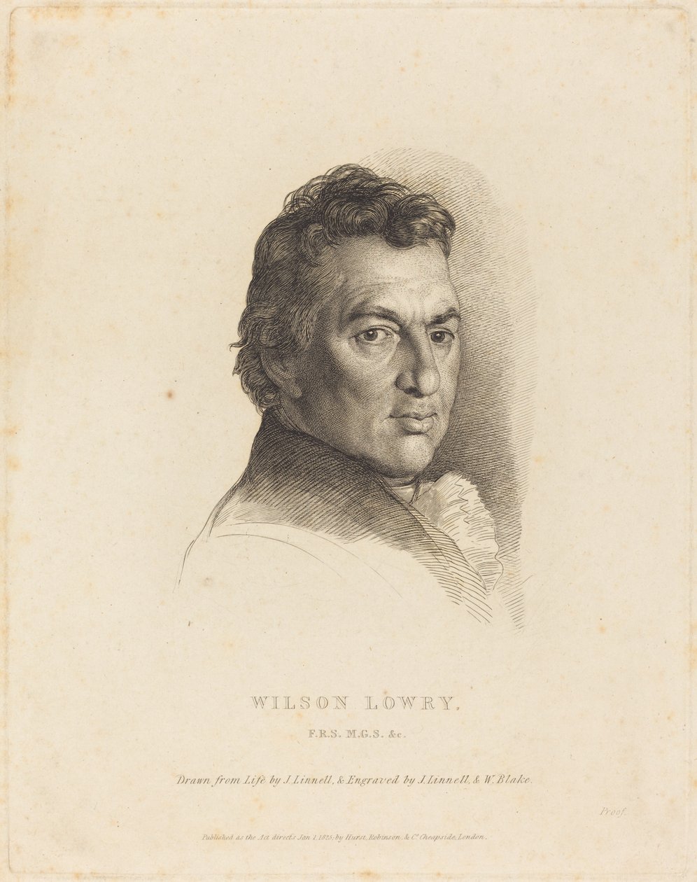 Wilson Lowry tekijältä William Blake after John Linnell