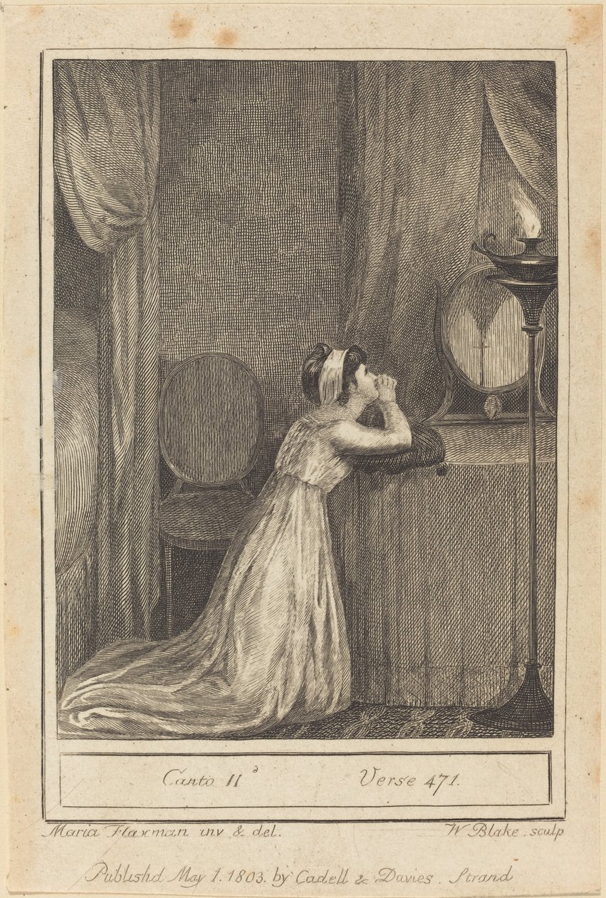Canto II, säe 471 tekijältä William Blake after Mary Ann Flaxman