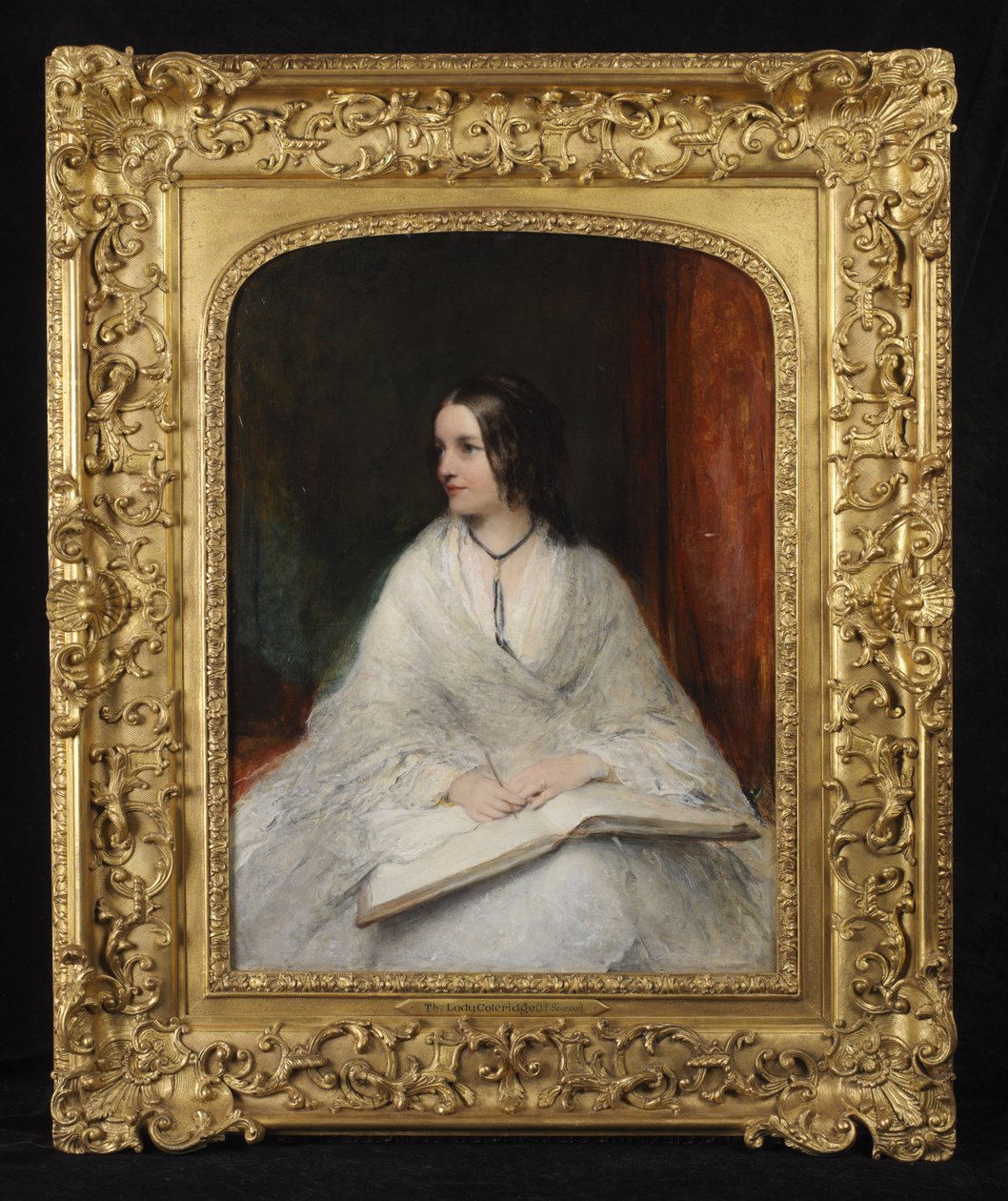 Jane Fortescue Seymourin muotokuva rouva Coleridge, n. 1862 tekijältä William Boxall