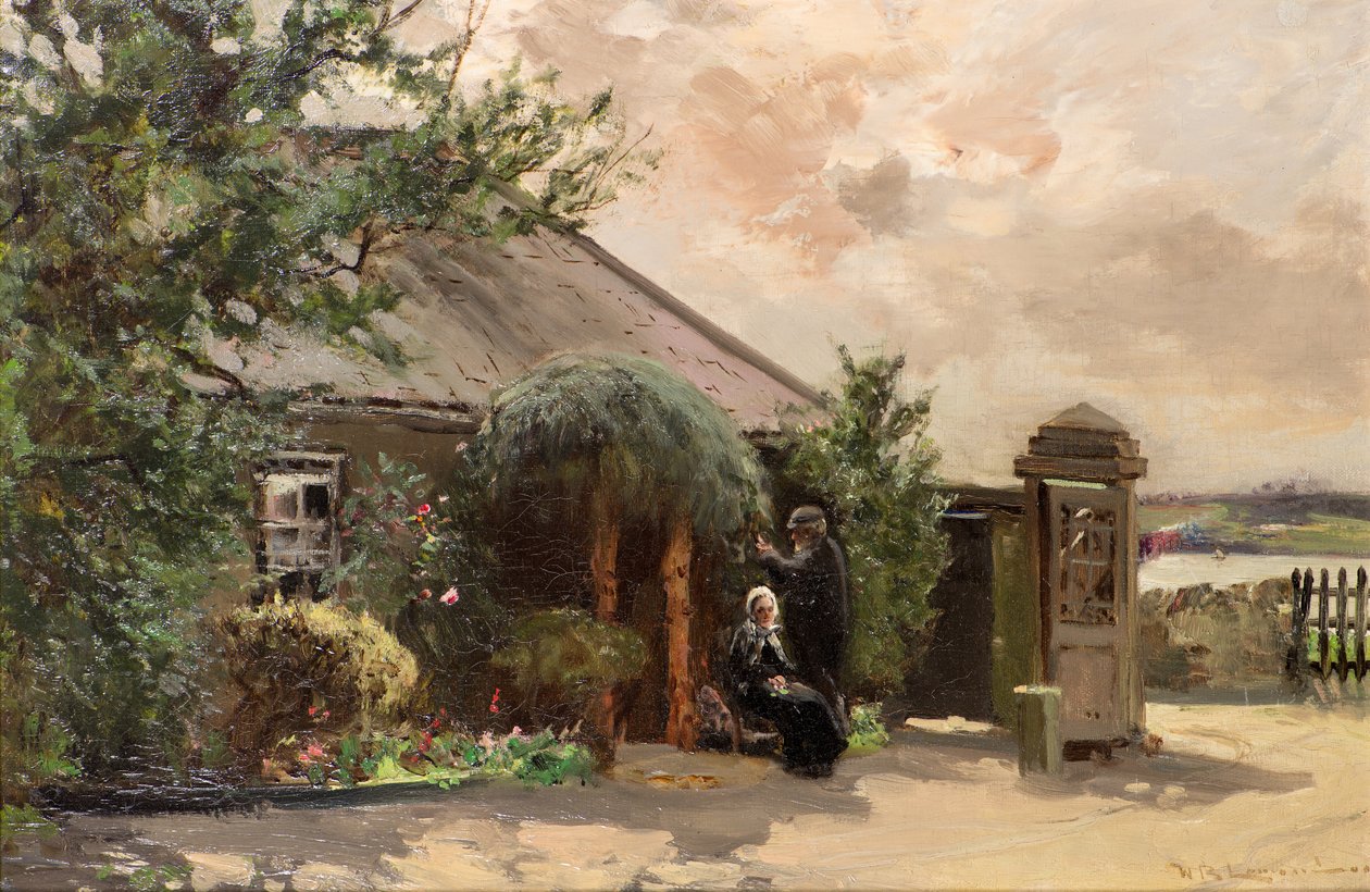 Balgay Lodge, Dundee (öljy kankaalle) tekijältä William Bradley Lamond
