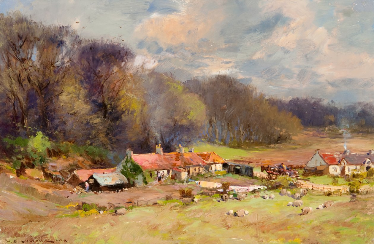 Bog Earn, Fife [tai Fife Scene] tekijältä William Bradley Lamond