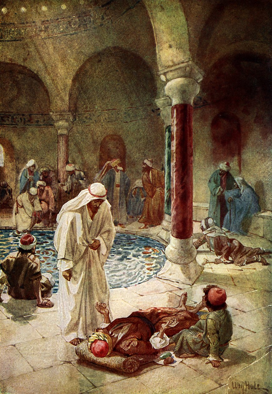 Jeesus parantaa sairaan miehen - Raamattu tekijältä William Brassey Hole