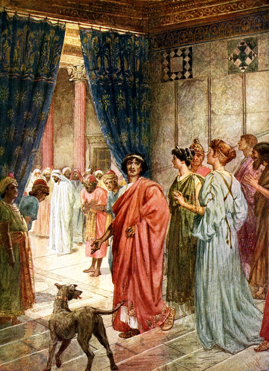 Jeesus lähetetään Herodekselle - Raamattu tekijältä William Brassey Hole