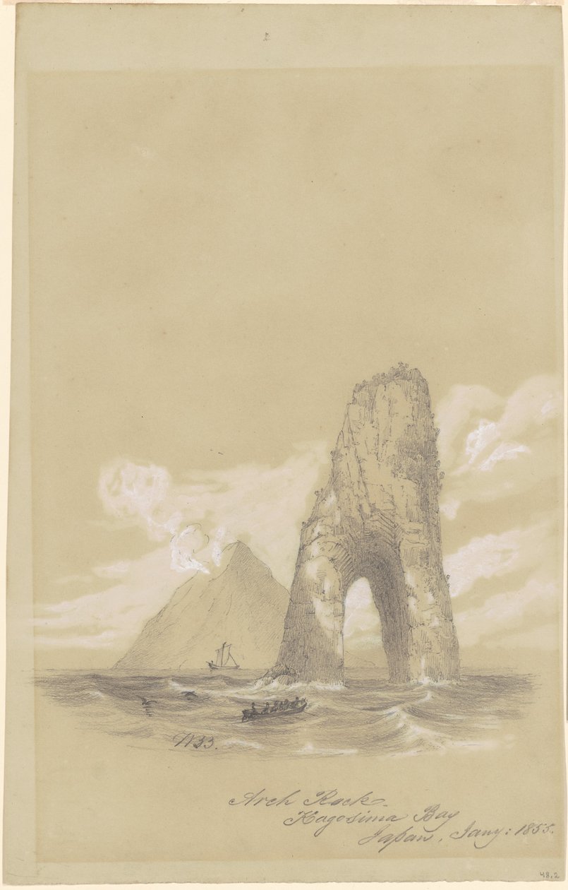 Arch Rock, Kagoshima Bay, Japani tekijältä William Brenton Boggs