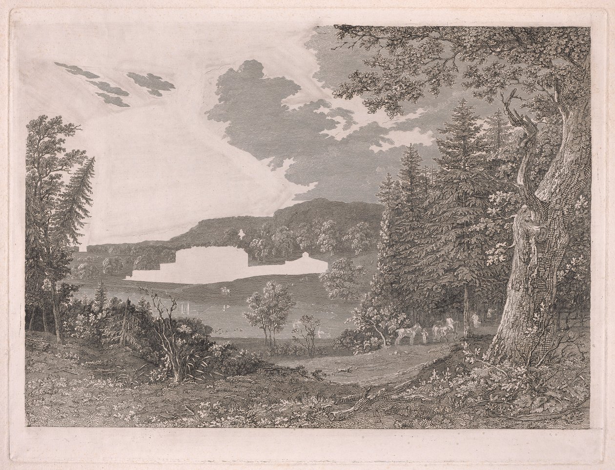 Fonthill como era antes das alterações de Beckfordfinnish tekijältä William Byrne
