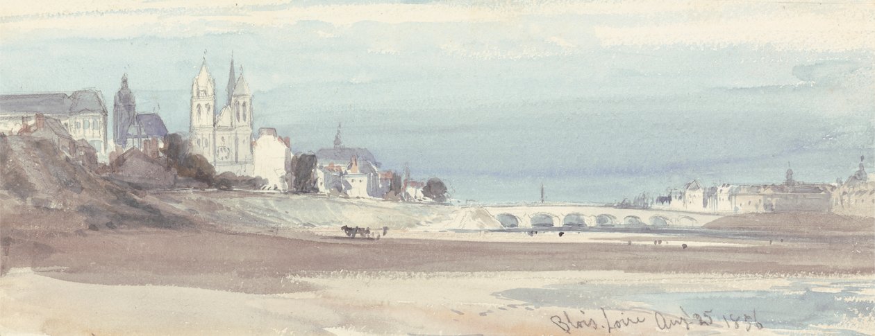 Blois Loiren varrella tekijältä William Callow