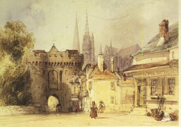 Guillaumen portti, Chartres tekijältä William Callow