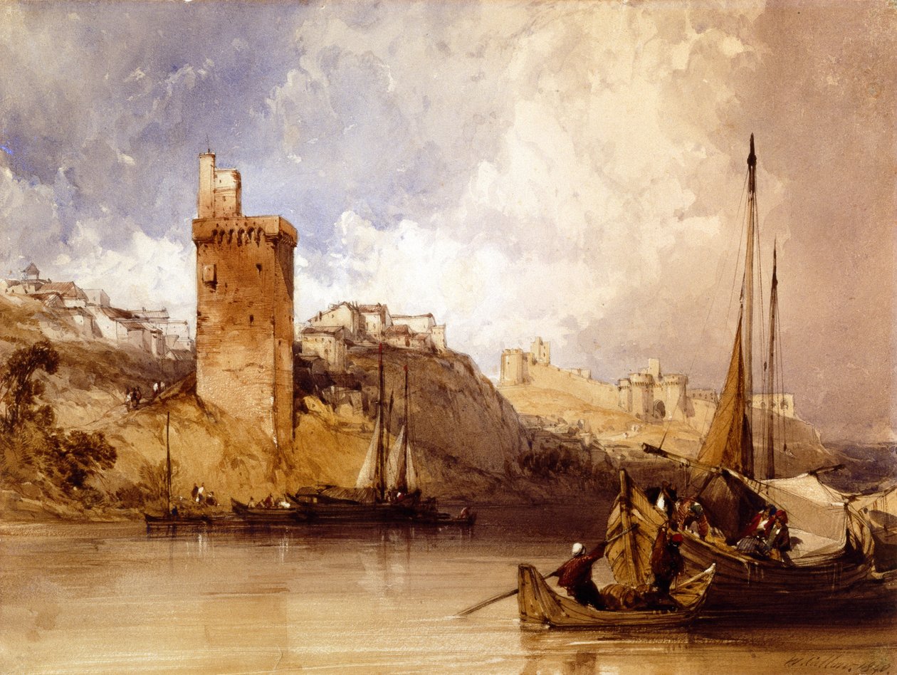 Villeneuve Les Avignon tekijältä William Callow