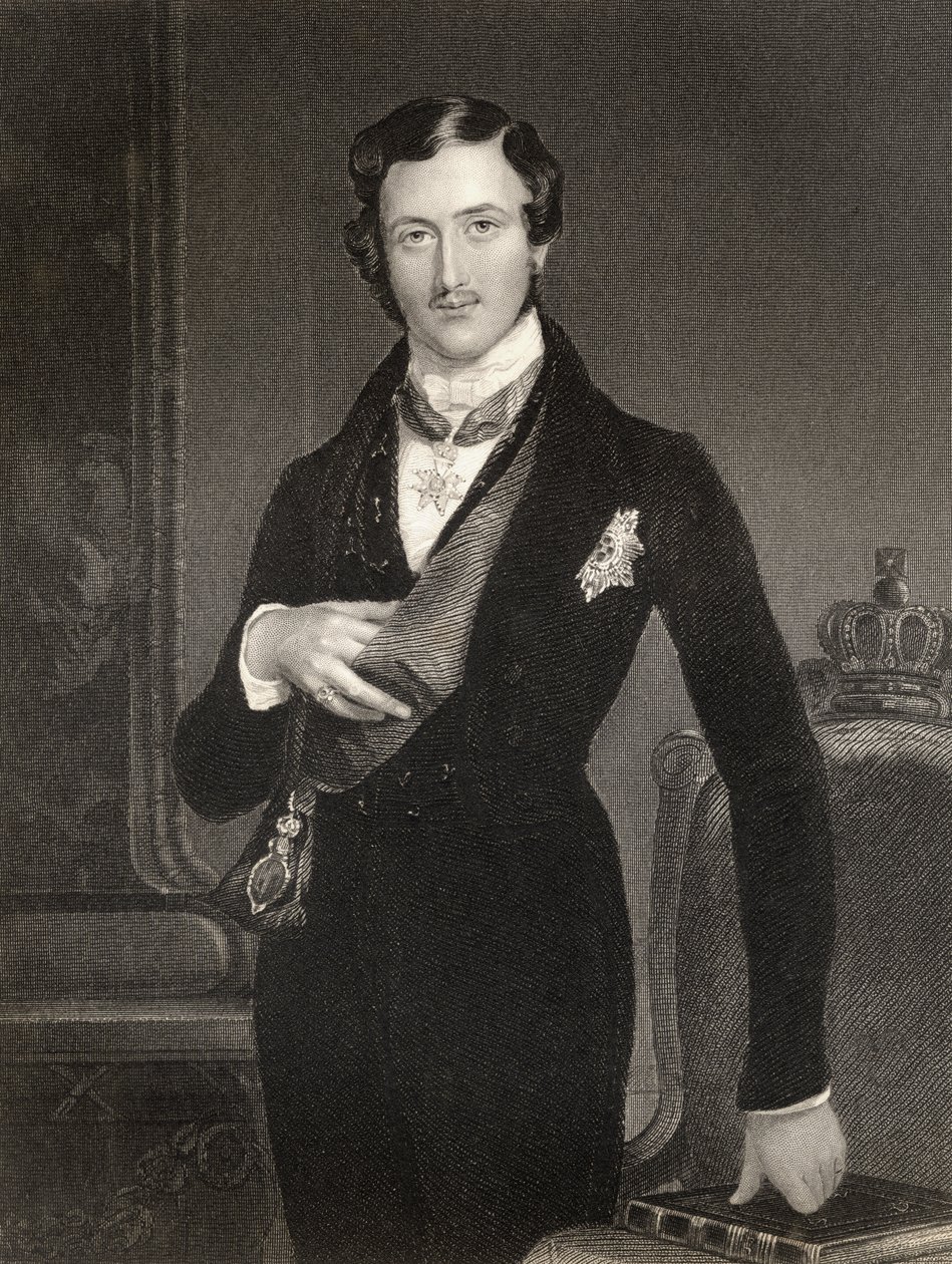 Albert Prince Consort of Great Britain, kaiverrus W. Holl, National Portrait Gallery, Volume IV, julkaistu noin 1820 tekijältä William Charles Ross