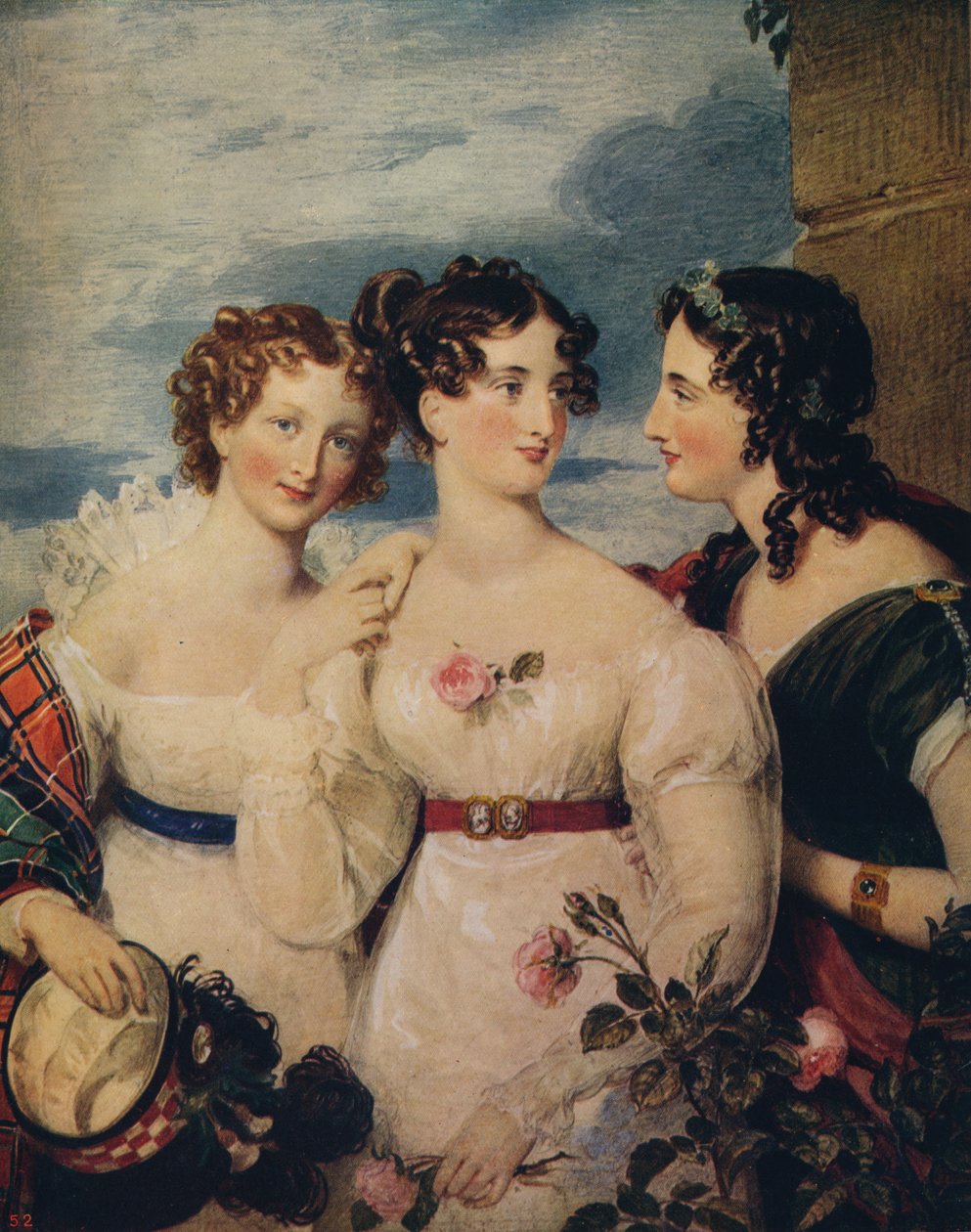 Unioni: Thistle, Rose, Shamrock, c1850 tekijältä William Charles Ross