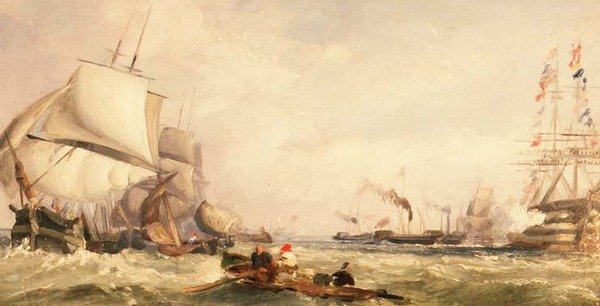 Cowes Regatta (paneeli) tekijältä Clarkson Frederick Stanfield