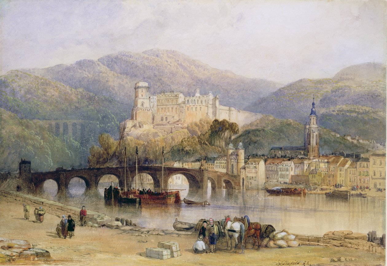Heidelberg, Saksa tekijältä Clarkson Frederick Stanfield