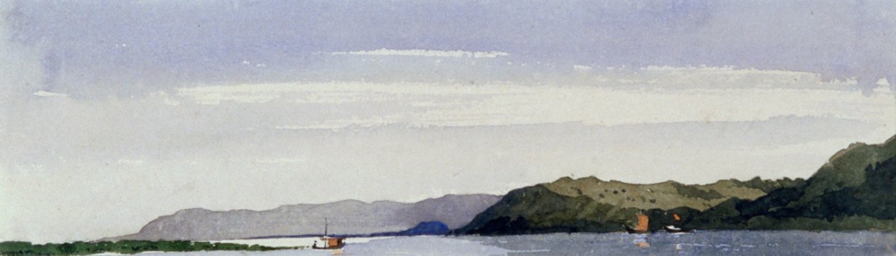 Rajmahal Hills from Above, Intia, 1843 tekijältä William Clerihew