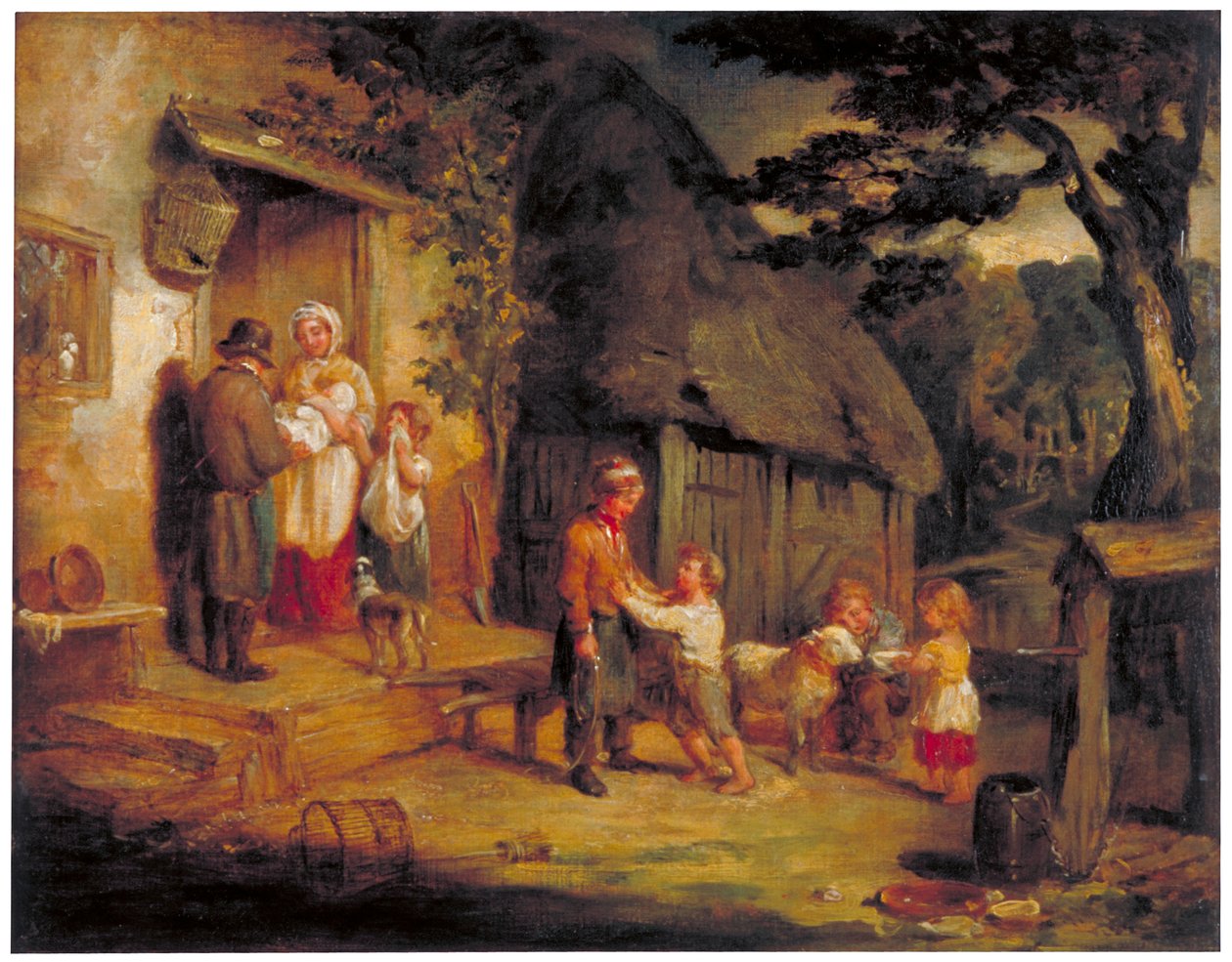 "The Pet Lamb", s. 1813 tekijältä William Collins