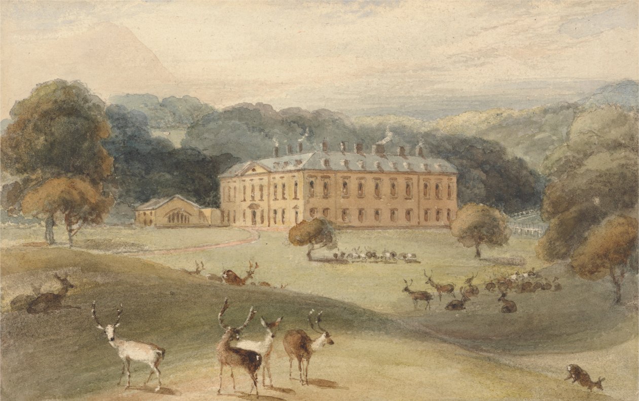 Althorp House, Northamptonshire tekijältä William Daniell