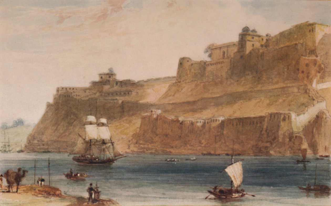 Chunar Gur, 1786-1791, 1935 tekijältä William Daniell
