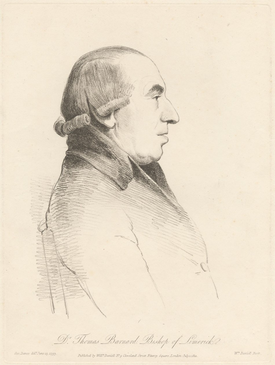 Tri Thomas Barnard, Limerickin piispa tekijältä William Daniell