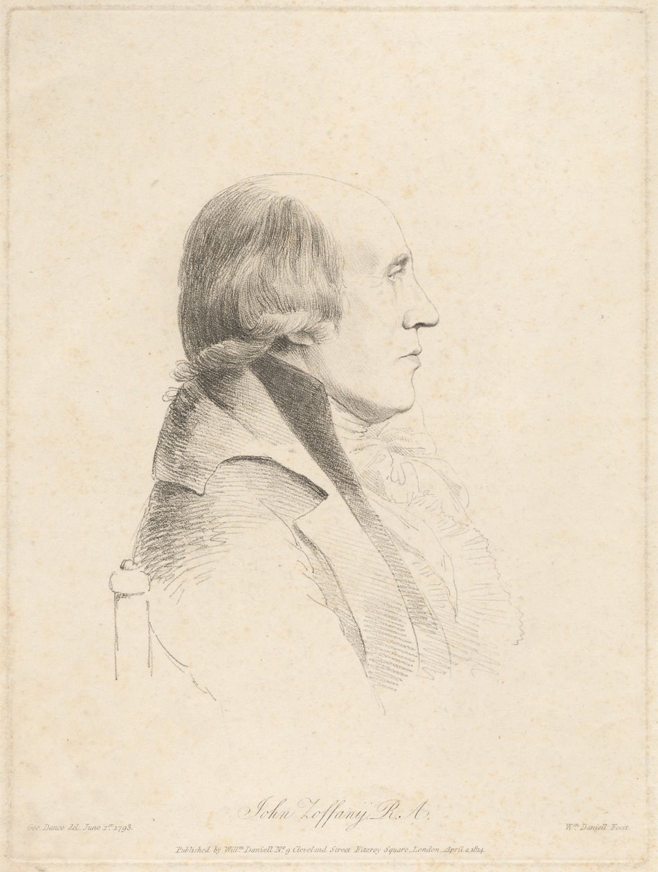 John Zoffany, R.A. tekijältä William Daniell