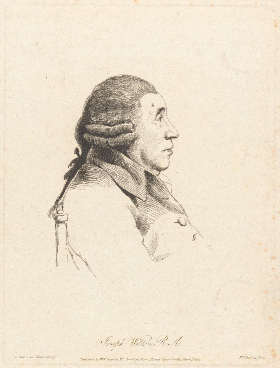 Joseph Wilton, R.A. tekijältä William Daniell