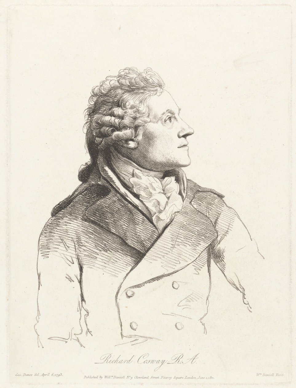 Richard Cosway, R.A. tekijältä William Daniell