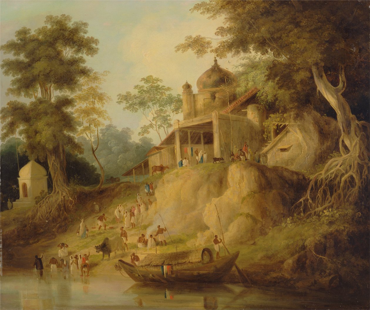 Gangesin rannat tekijältä William Daniell