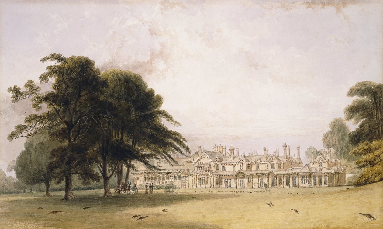 Royal Lodge, Windsor Park, tekijältä William Daniell